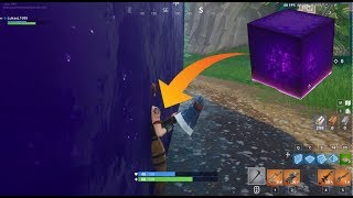 GETTING INSIDE THE CUBE- FORTNITE GLITCH