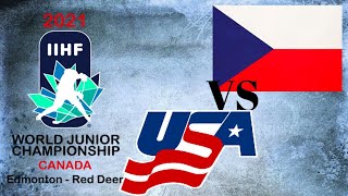 USA vs Czech Republic FULL GAME HD | 2021 WJC | Preliminary Round