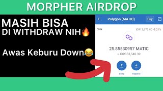 TUTORIAL WITHDRAWL MORPHER AIRDROP GUA SIAP TAMPUNG GENGS🔥