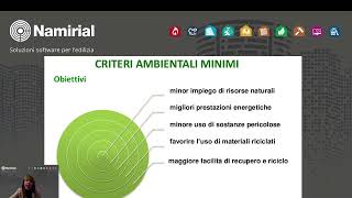 NUOVI CRITERI AMBIENTALI MINIMI PER L'EDILIZIA