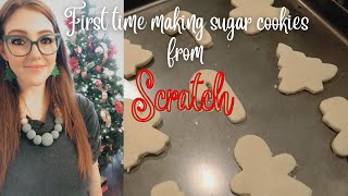 Making Sugar cookies!! (Family VLOG)