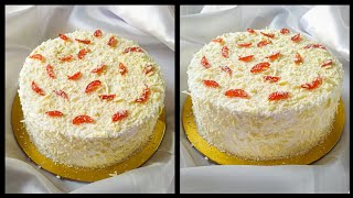 White Forest Cake