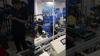 The video shows our full automatic production line