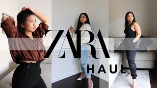 ZARA HAUL FALL/WINTER 2020 | TRY ON & FIRST IMPRESSION | NEW FASHION