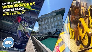 A Day at WonderWorks Myrtle Beach - Over 100 Exhibits Focused on Science and Fun!