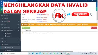 Cara Hilangkan Data Invalid Dapodik 2022.c