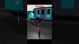 Scorpio classic 🆚 train in bussid 🔥 #shortvideo #viralshorts #bussid #shorts #shortsvideo