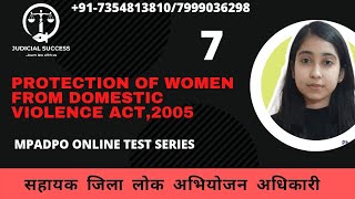 Protection of Women from Domestic Violence Act, 2005 |MPADPO | 19JUNE 2022