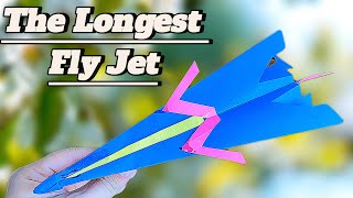 How To Make The Longest Fly Jet Origami Paper Airplane