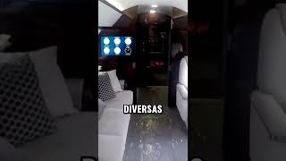 Avião comercial de luxo