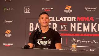 Bellator 244: Weber Almeida speaks on acting career, move to 135 division