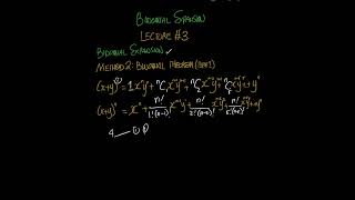 MATHEMATICS || Binomial Theorem Method 2 Type 1 || Lecture 3 || #maths