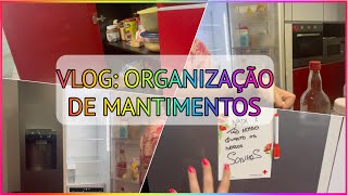 VLOG: ORGANIZAÇÃO E LIMPEZA DOS NOSSOS MANTIMENTOS + LISTA DE SUPERMERCADO I #VEDA2 Bruna Rodrigues