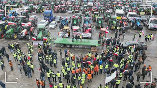 🇵🇱 W GRUPIE SIŁA ☆ Protest Rolników w Ełku !✔ CZAS OTWORZYĆ OCZY! ☆ NIE DAJMY SIĘ! ☆