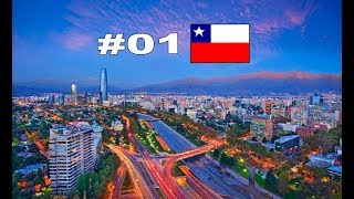 VIAGEM A SANTIAGO--CHILE 2017--#01--CHEGADA  !!!