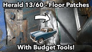 More Rust! Making Rear Floor Patches | 1970 Triumph Herald 13/60 Restoration | Part 23