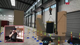 VE G-SIM for Overhead Crane Training