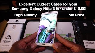 Cimo Samsung Galaxy Note 3 Case Review: High Quality | Low Price!