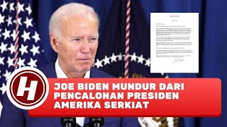 BREAKING NEWS: Joe Biden Umumkan Mundur Dari Pencalonan Presiden AS 2024