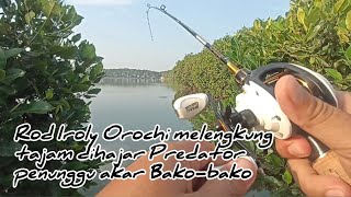 Tes Rod Iroly Orochi 2-6lbs X Abu Garcia MaxPro Langsung dihajar MJ