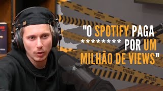 PK REVELA QUANTO O SPOTIFY PAGA POR 1KK DE VIEWS | Cortes do Podpah