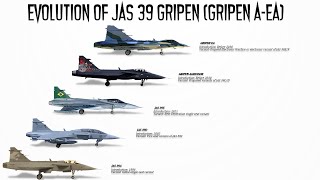 Evolution of JAS 39 Gripen (From Gripen A-EA)