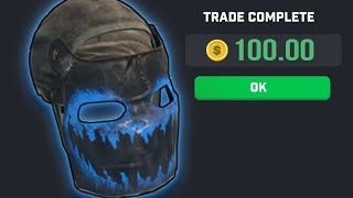 depositing my FROSTBITE FACEMASK on RUSTMAGIC