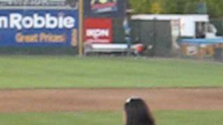 San Jose Giants - kids running the bases