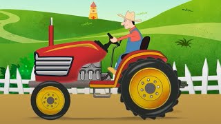 Traktor Videos zu Lernfahrzeugen und mehr Cartoons für Kinder