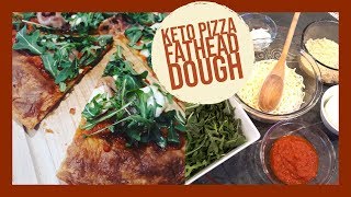 How to make Keto Pizza | Fathead Dough | Flourless Grainfree