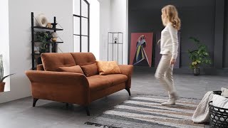 Poco Schlafsofa Sleeping Lift mit Armteilverstellung