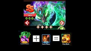 SSSnaker 4* -Lord Of Nature Elaris- NEW SS Snake*** -Fiery Blade- Skills Combination - Chapter 40