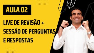 Live de Revisão + Sessão de Perguntas e Respostas da Aula 2 | Semana Rota das Milhas