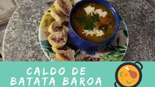 Caldo de Batata Baroa / Rapido e facil