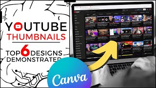 YouTube Video Thumbnail Design - Canva Tutorial for Beginner - Free & Easy