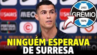 🚨BOMBA! OLHA O QUE O CRISTIANO RONALDO FALOU SOBRE O GRÊMIO! PEGOU DE SURPRESA! NOTÍCIAS DO GRÊMIO