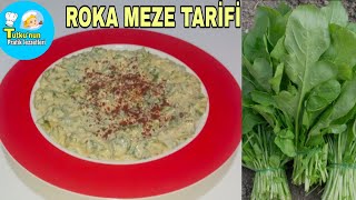 📌LEZZETİ SOSUNDA ✅ROKA MEZE TARİFİ ✅ YOĞURTLU ROKA MEZESİ ✅#mezeler