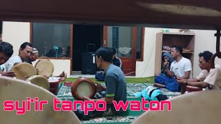 syiir tanpo waton#cover #rebana #sholawat #video #fyp