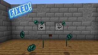 Minecraft MCBE automatic ender pearl dispenser! *updated* #shorts