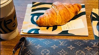 Starbucks Vlog |Croissant & Pumpkin Spice Latte|Dallas/Flower Mound Texas USA|Lux Collection85 Vlogs