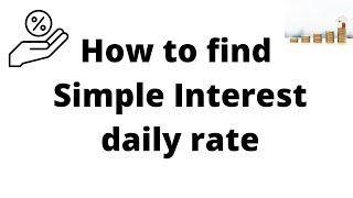 How to find Simple Interest on days| દિવસ આધારિત સાદું વ્યાજ શોધવું | what is Simple interest