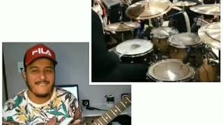 Santificação (frase batera e guitarra) @deniscruzdrums