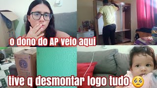 O DONO DO APARTAMENTO VEIO AQ 🥺 ULTIMO DIA NO AP 😔 VOU SENTIR SAUDADES!!!