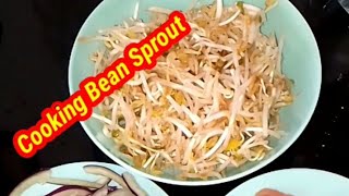 COOKING BEANS SPROUTS