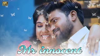 👀💞🥺Nalla pathupa la🥺👀 { Mr innocent } Bala Teena WhatsApp status Tamil @felixedit856