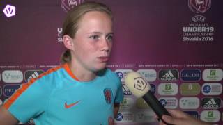 Michelle Hendriks: "Ongelofelijk wat één goal met je doet"