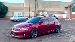 Daily driver lexus ct200h gets wheels and coils