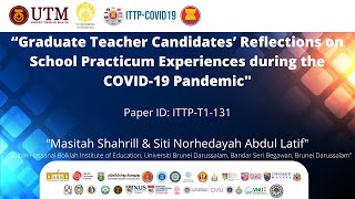 ITTP-T1-131 Dr. Masitah Shahrill