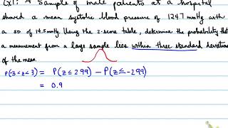 MDM4U -- 7.3. Applications of the Normal Distribution