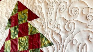 Christmas Tree Wall Hanging Quilt